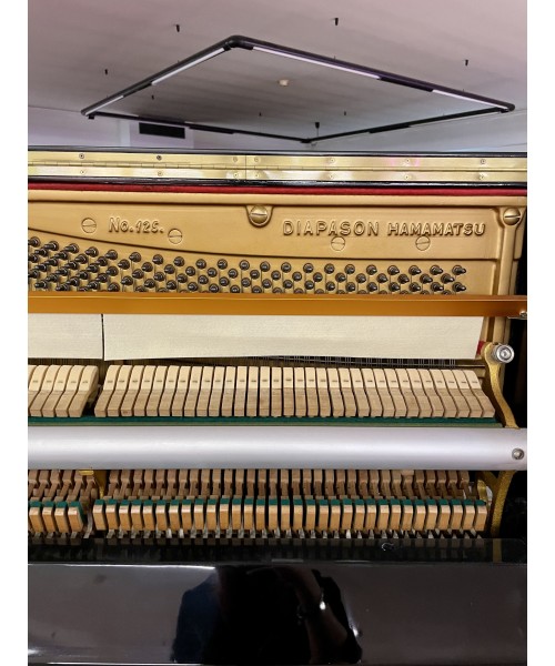 PIANOFORTE VERTICALE DIAPASON NERO LUCIDO