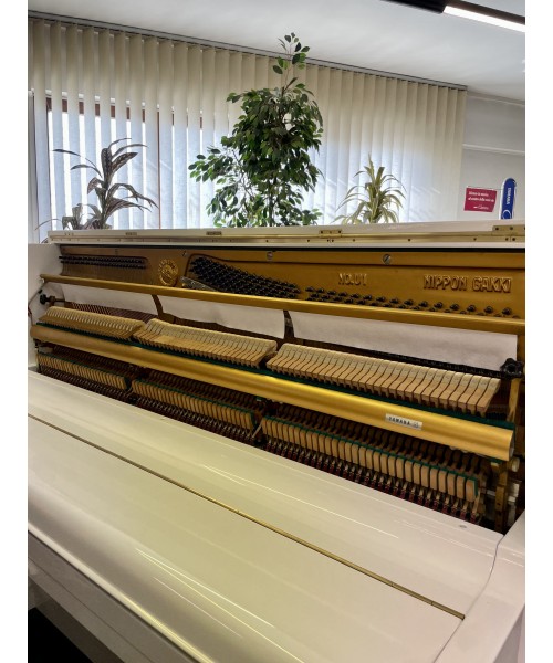 Vertical piano YAMAHA MoD. U1 glossy white