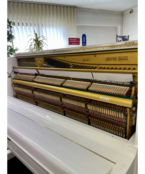PIANOFORTE VERTICALE YAMAHA MOD. U3 BIANCO LUCIDO