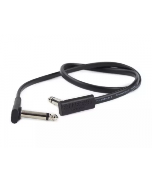 ROCKBOARD Flat Patch Cable Black 30cm