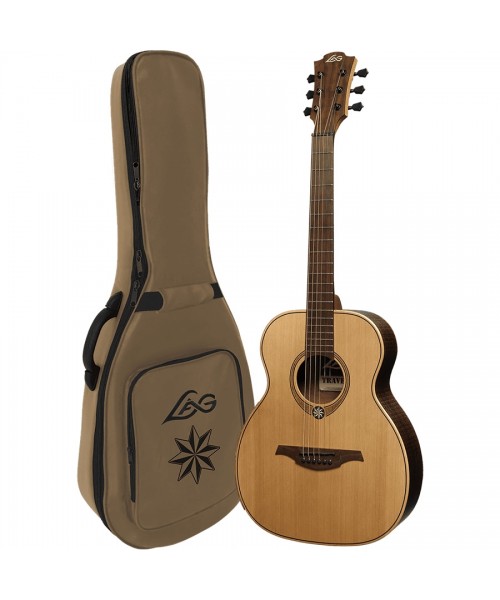 LAG Travel-RCS Acoustic guitar Travel Red Cedar