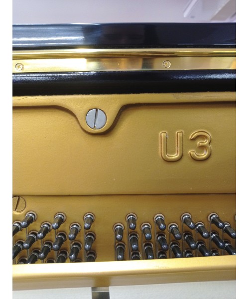 PIANOFORTE VERTICALE YAMAHA MOD.U3 NERO LUCIDO