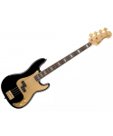 FENDER SQUIER 40TH PRECISION BASS LRL GOLD EDITION BLACK