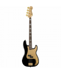 FENDER SQUIER 40TH PRECISION BASS LRL GOLD EDITION BLACK