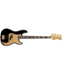 FENDER SQUIER 40TH PRECISION BASS LRL GOLD EDITION BLACK