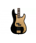 FENDER SQUIER 40TH PRECISION BASS LRL GOLD EDITION BLACK