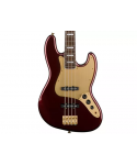 FENDER SQUIER 40th Jazz Bass Lrl Gold Edition Ruby Red Metallic