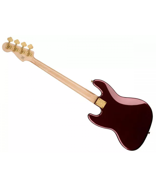 FENDER SQUIER 40th Jazz Bass Lrl Gold Edition Ruby Red Metallic