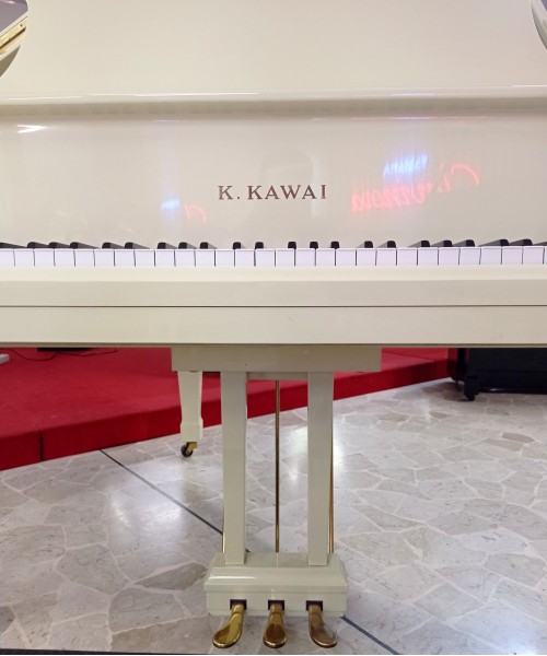 PIANOFORTE A MEZZA CODA KAWAI MOD. KG-1D BIANCO AVORIO