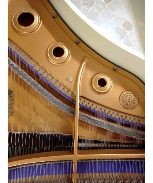 Half-tail piano KAWAI MoD. Kg-1D Ivory White