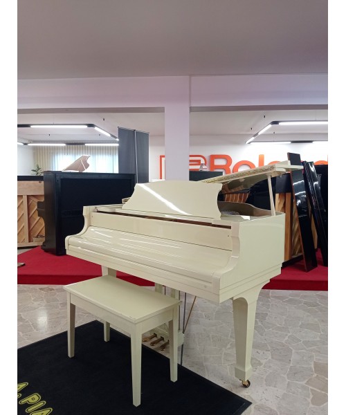 PIANOFORTE A MEZZA CODA KAWAI MOD. KG-1D BIANCO AVORIO
