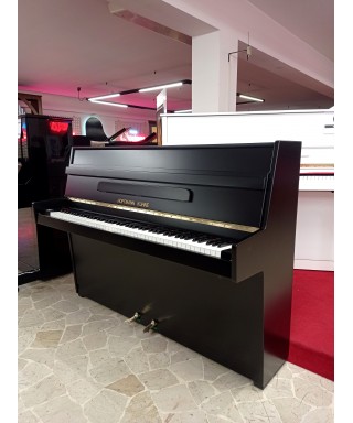 PIANOFORTE VERTICALE HOFFMANN KUHNE MOD. M108 NERO SATINATO
