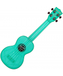 - Ukulele soprano Waterman - Fluorescent Blue Raspberry - c/borsa