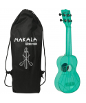 - Ukulele soprano Waterman - Fluorescent Blue Raspberry - c/borsa