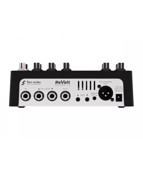 TWO NOTES REVOLT BASS - PREAMPLIFICATORE VALVOLARE ANALOGICO A 3 CANALI