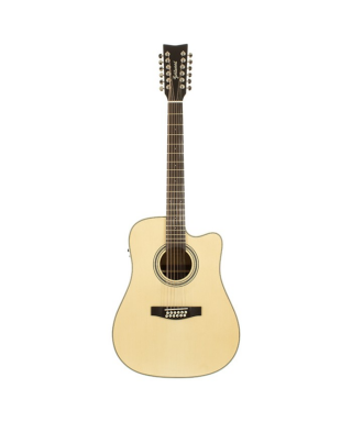 GOLDWOOD Plain Dreadnought 12 Cutway Natural