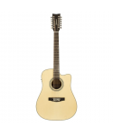 GOLDWOOD Plain Dreadnought 12 Cutway Natural
