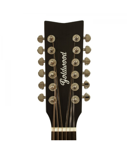 GOLDWOOD Plain Dreadnought 12 Cutway Natural