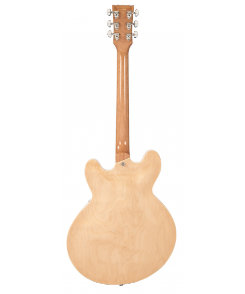 VINTAGE VSA500 REISSUED SEMI ACOUSTIC NATURAL MAPLE