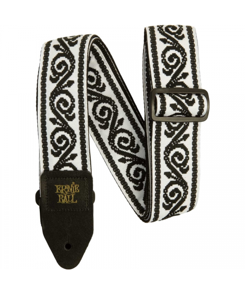 Ernie ball 5342 black vine jacquard strap