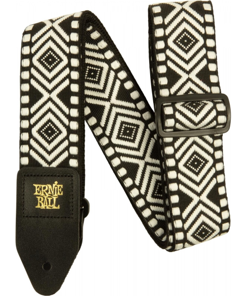 Ernie ball 5343 white savannah jacquard strap