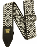 Ernie ball 5343 white savannah jacquard strap