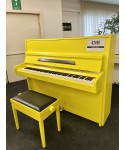 PIANOFORTE VERTICALE YUKIKO MOD. 120 GIALLO PIAZZO LIMITED EDITION