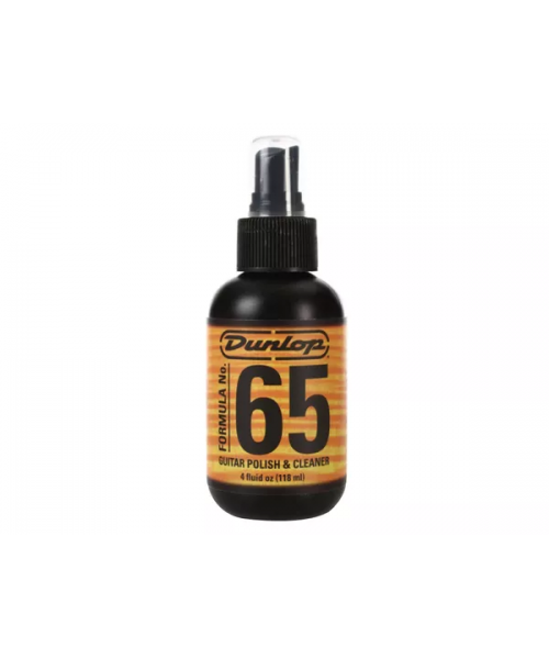 Dunlop 654c formula 65 guitar polish and clear