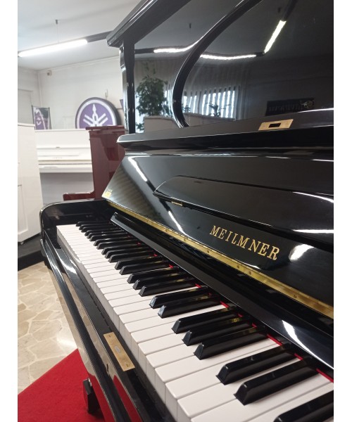Vertical piano Meilmner black glossy