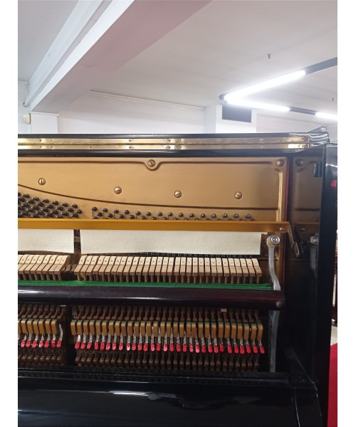 Vertical piano Meilmner black glossy