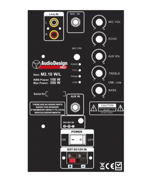 AUDIODESIGN M2 10W / L
