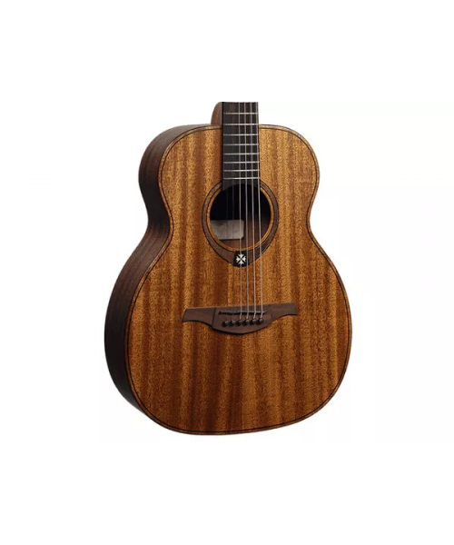 LAG TRAVEL-L-KAE CHITARRA ACUSTICA TRAVEL KHAYA MAHOGANY EQ MANCINA