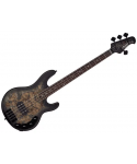 Sterling by music man stingray ray34pb trans black satin 