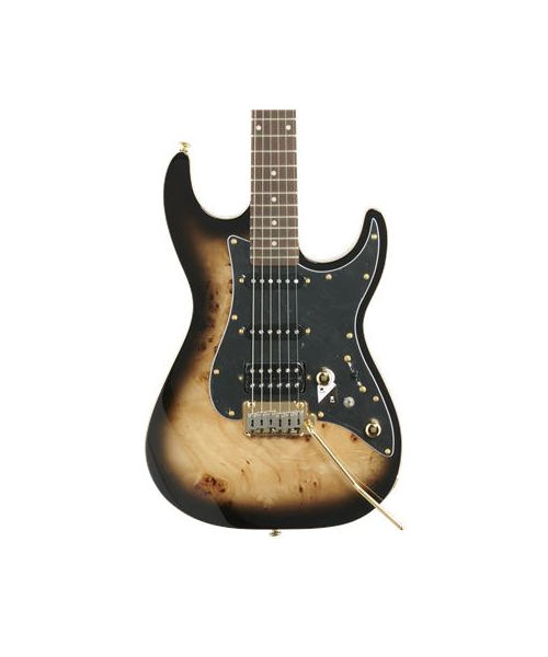 MICHAEL KELLY CUSTOM COLLECTION 60 BURL ULTRA - CHITARA ELETTRICA - BLACK BURL
