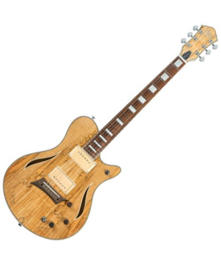 MICHAEL KELLY Hybrid Special - Electric / acoustic hybrid guitar - Spalted Maple