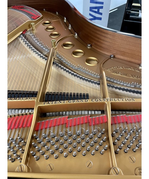 PIANOFORTE MEZZA CODA STEINWAY & SONS MOD. M170 NERO LUCIDO