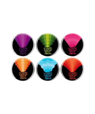 ERNIE BALL 4008 COLORS OF ROCK'N'ROLL 1 BUTTONS