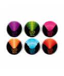 ERNIE BALL 4008 Colors of Rock'n'Roll 1 Buttons