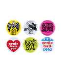 ERNIE BALL 4009 1"Assorted Buttons 6PK