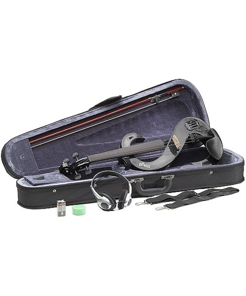 STAGG Evn 4/4 Black Silent