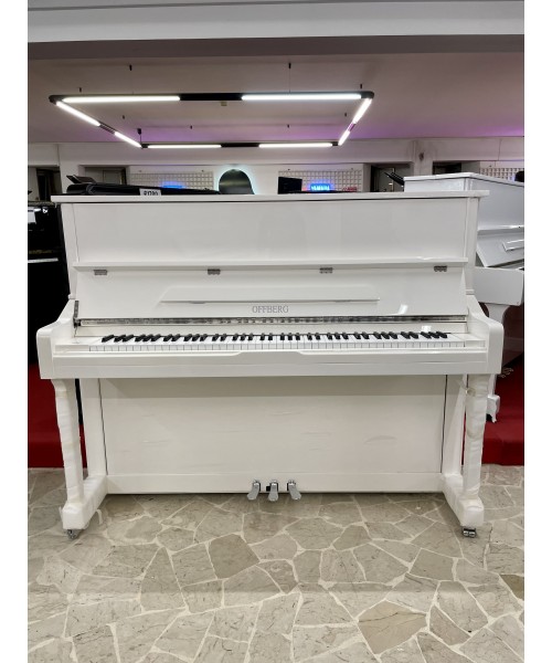 Vertical piano OFFBERG Mod.122t shiny white