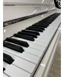 PIANOFORTE VERTICALE OFFBERG MOD.122T BIANCO LUCIDO
