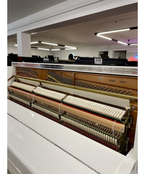 PIANOFORTE VERTICALE OFFBERG MOD.122T BIANCO LUCIDO