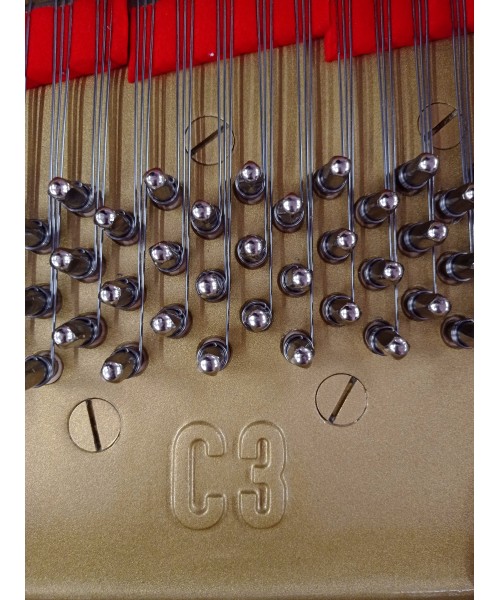 PIANOFORTE MEZZA CODA YAMAHA MOD. C3 NERO LUCIDO