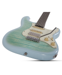 SCHECTER TRADITIONAL FLAME TOP NICK JOHNSTON HSS ATOMIC ICE