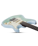 SCHECTER TRADITIONAL FLAME TOP NICK JOHNSTON HSS ATOMIC ICE