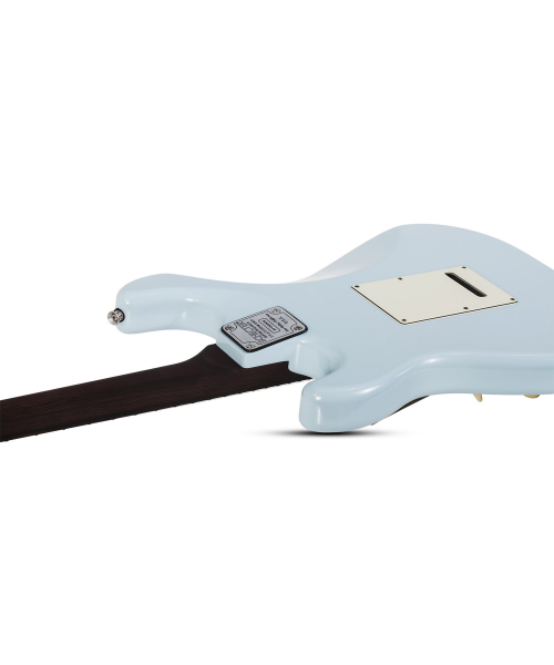 SCHECTER TRADITIONAL FLAME TOP NICK JOHNSTON HSS ATOMIC ICE