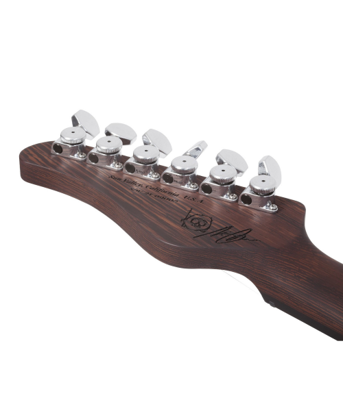 SCHECTER TRADITIONAL FLAME TOP NICK JOHNSTON HSS ATOMIC ICE