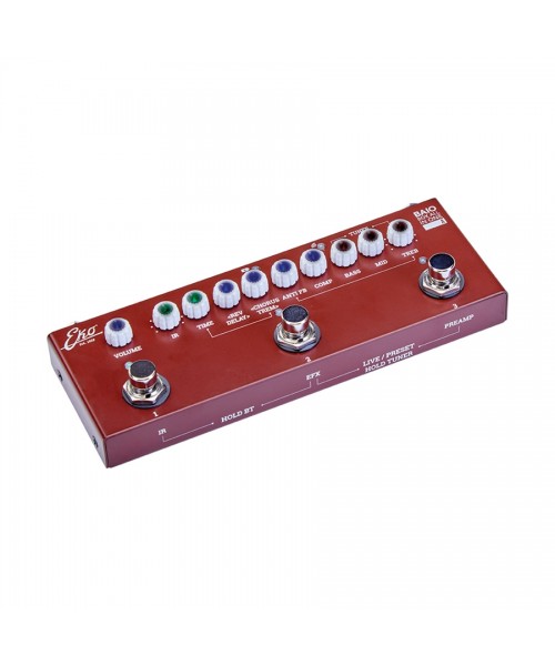 EKO GUITARS - BAIO A PEDALE MULTIEFFETTO CON IR INTEGRATI PER CHIT.