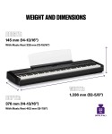 YAMAHA P-515 BLACK